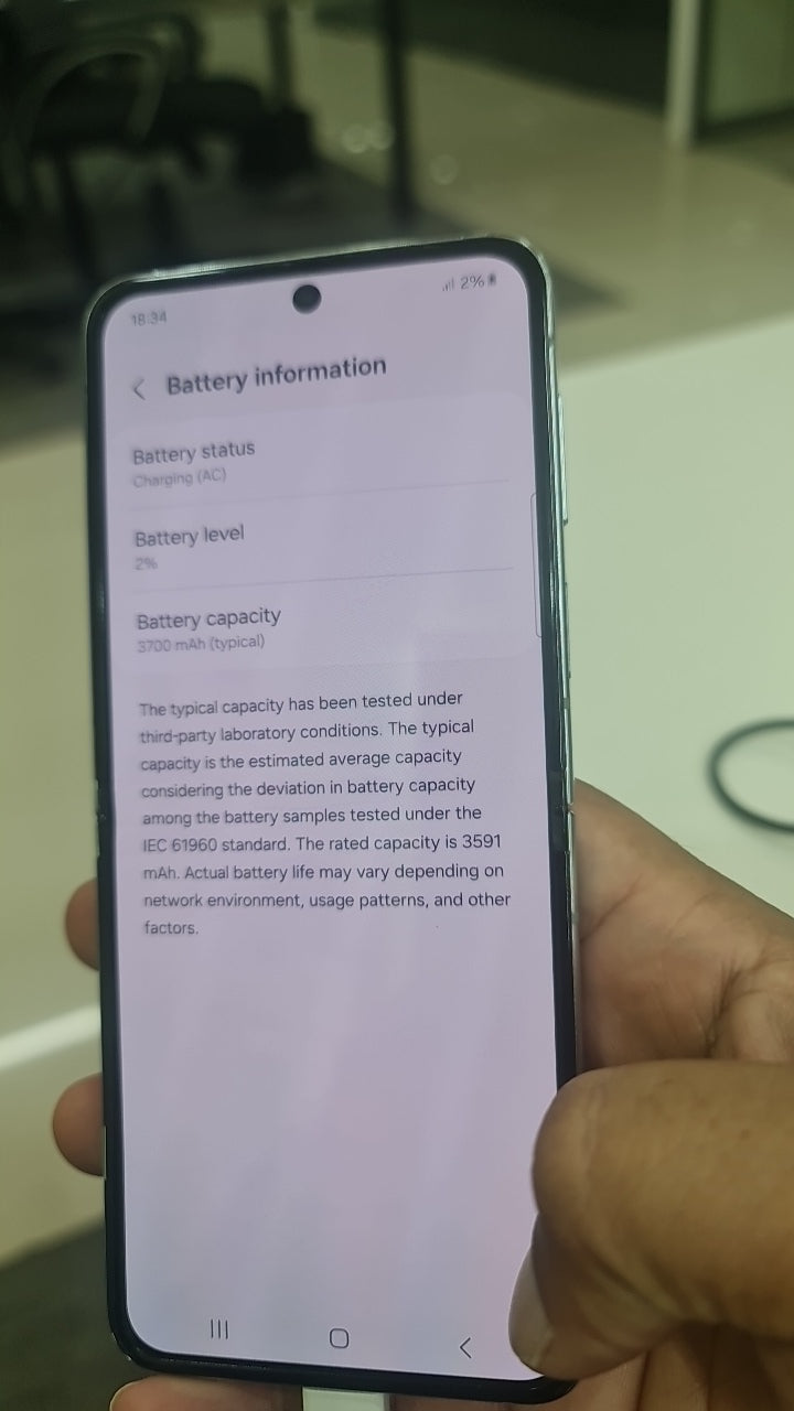 Samsung Galaxy Z Flip5 (8 GB/256 GB) battery_health photo