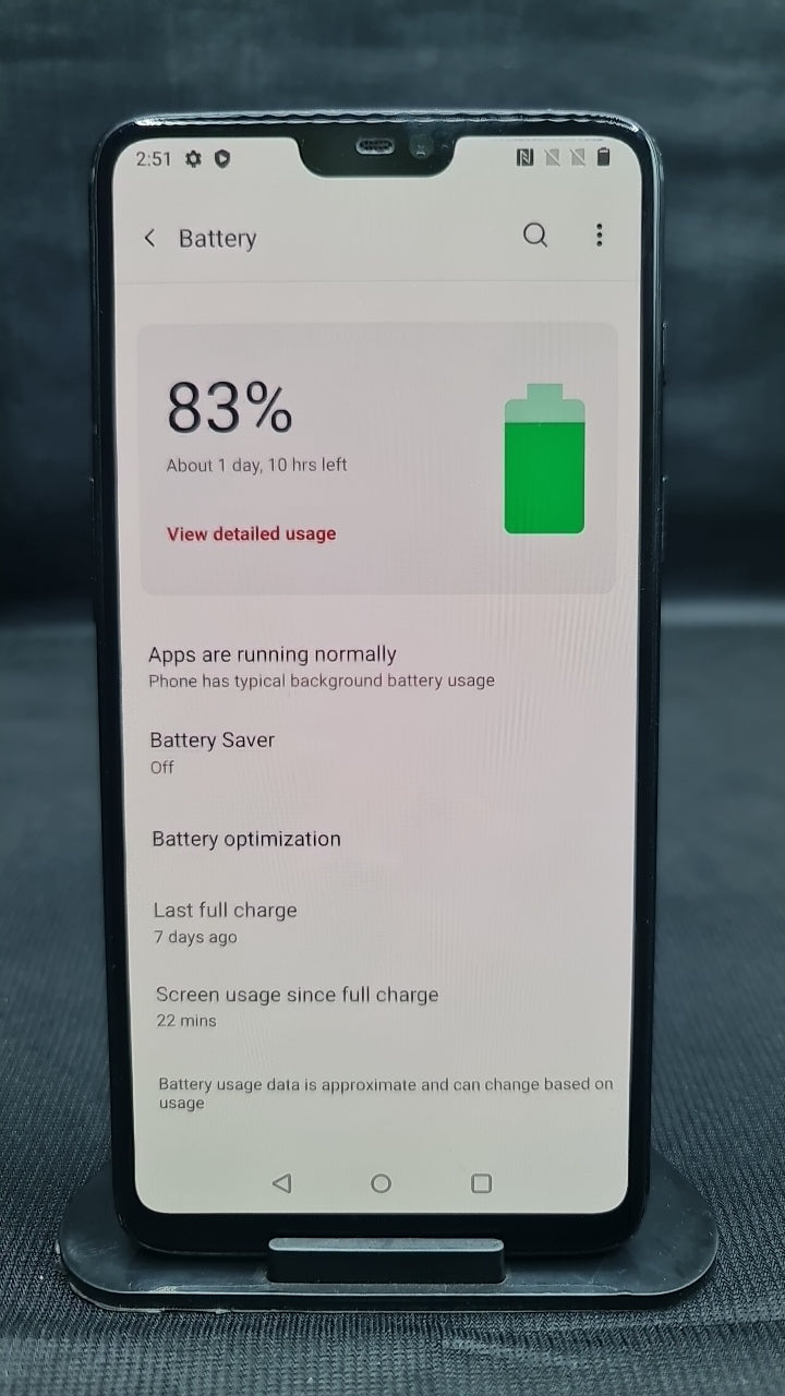 OnePlus 6 (6 GB/64 GB) battery_health photo