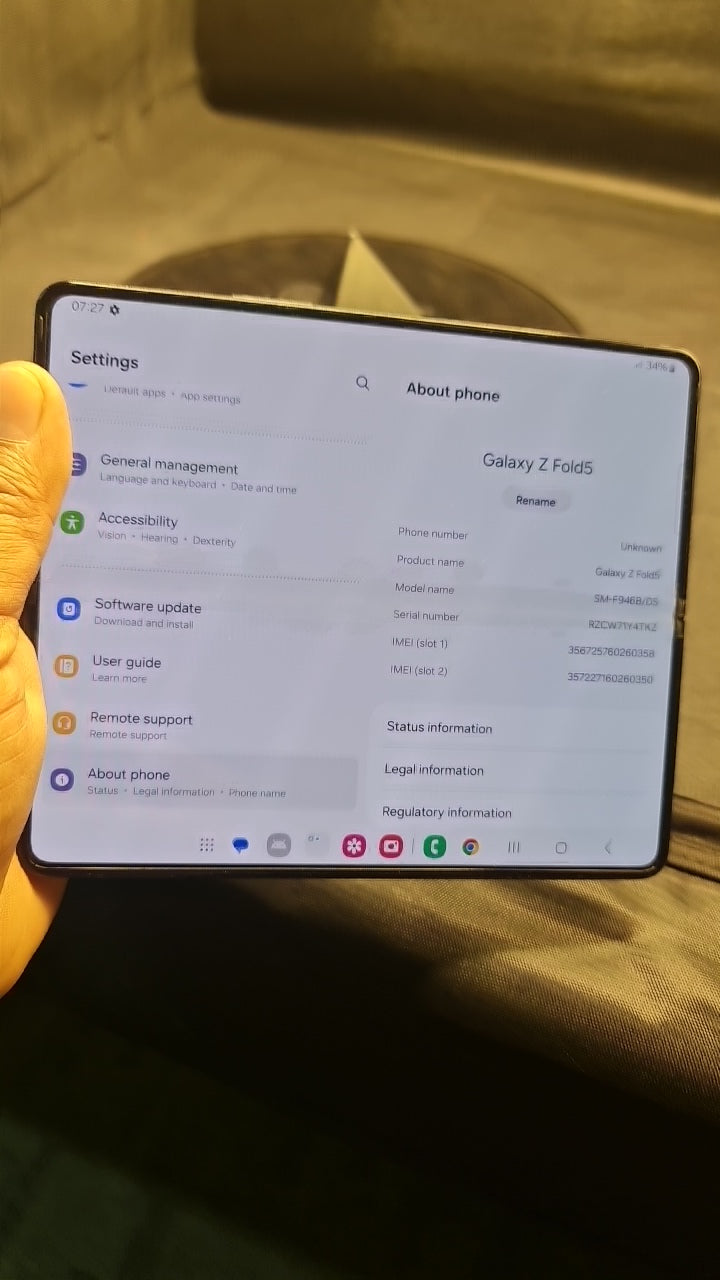 Samsung Galaxy Z Fold5 (12 GB/512 GB) about_us photo