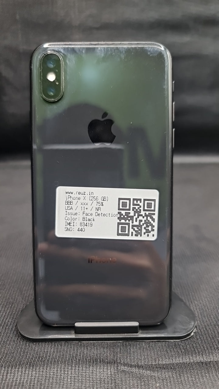 Apple iPhone X (3 GB/256 GB) back photo