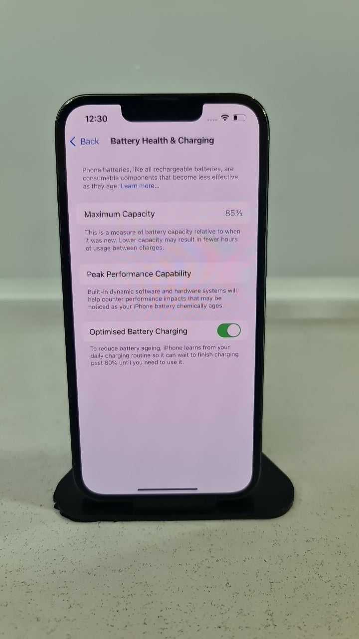 Apple iPhone 13 Pro (6 GB/128 GB) battery_health photo