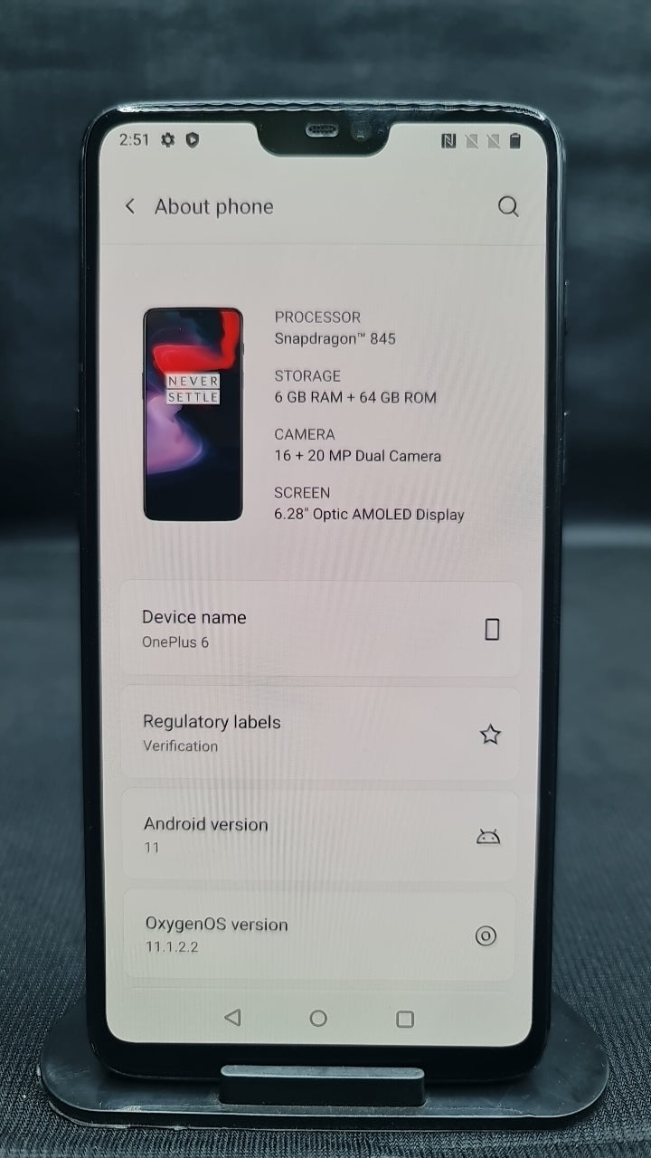 OnePlus 6 (6 GB/64 GB) about_us photo