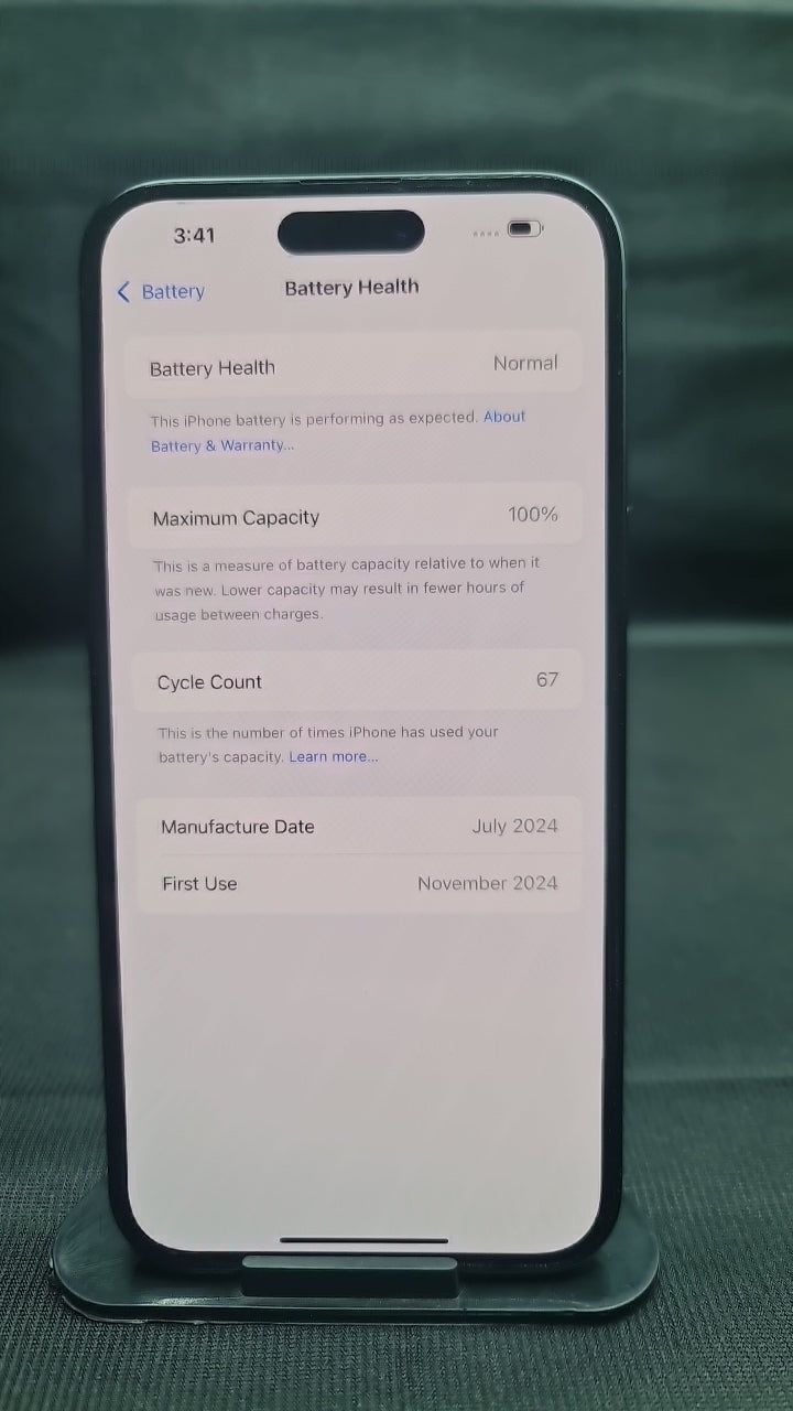 Apple iPhone 16 Plus (8 GB/256 GB) battery_health photo